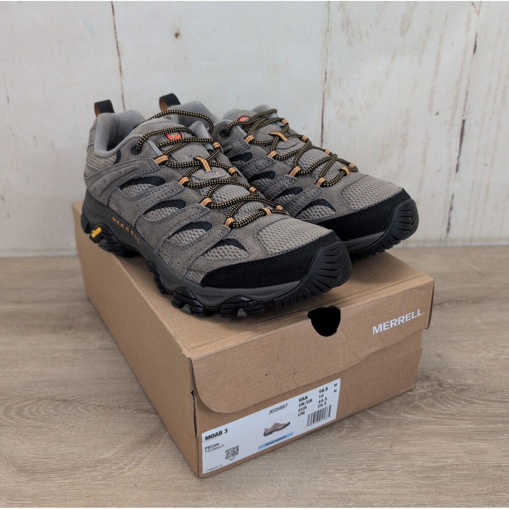 Merrell Moab 3 Hiking Shoes Pecan Men's Size 10.5 J035887 Brand New